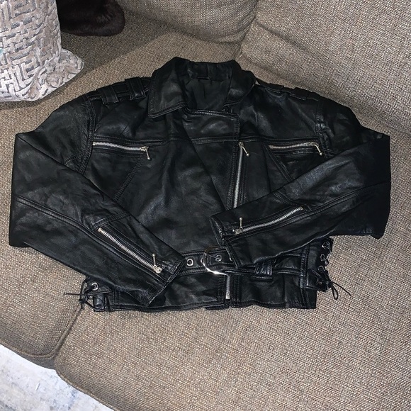 Rare Leather Biker Jacket…Vintage Leather soft like Butter! - Picture 2 of 16